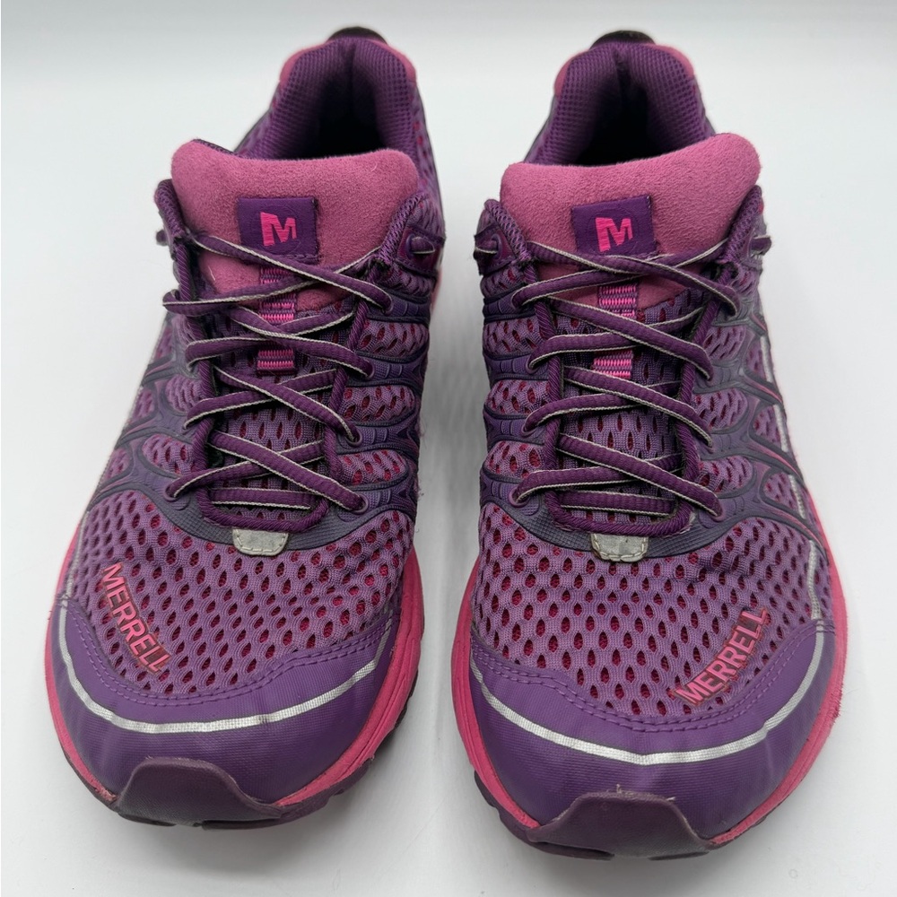 Merrell Mix Master Move Glide Womens Size 10 Trail Running Shoes Purple Pink